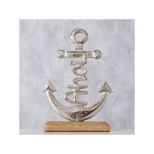 Boltze Dekoracja &quot;Ahoi&quot; w kolorze srebrno-jasnobrązowym - 5 x 22 cm ze sklepu Limango Polska w kategorii Dekoracje - zdjęcie 185503182