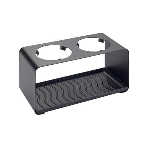 Wenko Uchwyt w kolorze czarnym na butelki - 23,5 x 11,5 x 11,5 cm ze sklepu Limango Polska w kategorii Akcesoria kuchenne - zdjęcie 185503203