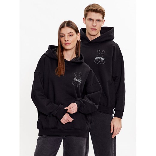 2005 Bluza Unisex Horned Czarny Regular Fit ze sklepu MODIVO w kategorii Bluzy męskie - zdjęcie 185503384