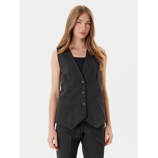 MAX&Co. Kamizelka garniturowa Colour 2526156022200 Brązowy Regular Fit ze sklepu MODIVO w kategorii Kamizelki damskie - zdjęcie 185503421