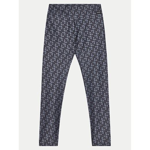 Guess Legginsy J5RB03 MC01P Czarny Regular Fit ze sklepu MODIVO w kategorii Spodnie dziewczęce - zdjęcie 185503482