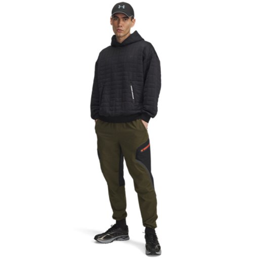 Męskie spodnie treningowe cargo UA Unstoppable Cargo Pant - khaki ze sklepu Sportstylestory.com w kategorii Spodnie męskie - zdjęcie 185504362