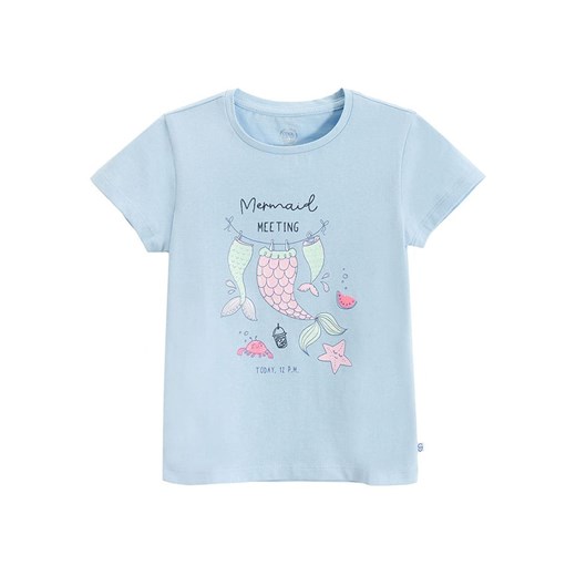 COOL CLUB Koszulka w kolorze błękitnym ze sklepu Limango Polska w kategorii T-shirty chłopięce - zdjęcie 185505150