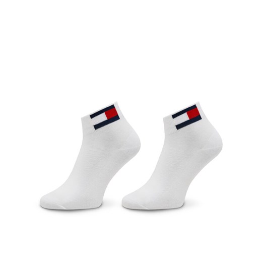 Tommy Jeans Zestaw 2 par niskich skarpet unisex 701228223 Biały ze sklepu MODIVO w kategorii Skarpetki damskie - zdjęcie 185505780