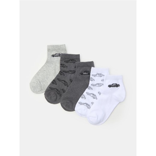 Sinsay - Wzorzyste skarpetki 5 pack - wielobarwny ze sklepu Sinsay w kategorii Skarpetki dziecięce - zdjęcie 185506594