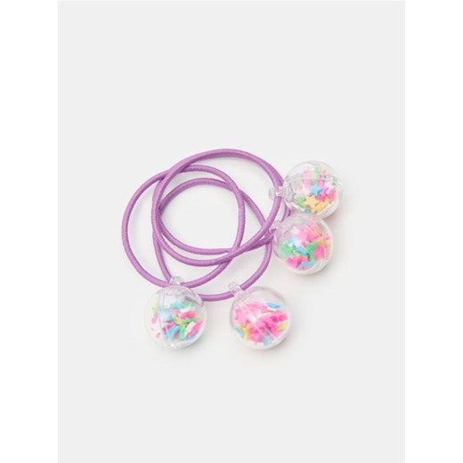 Sinsay - Gumki do włosów 4 pack - wielobarwny - id: 8685P-MLC - marki Sinsay - 185506612 Sinsay - Gumki do włosów 4 pack - wielobarwny ze sklepu Sinsay w kategorii Ozdoby do włosów dziewczęce - zdjęcie 185506612