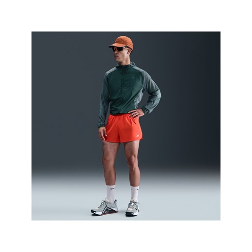 Męskie spodenki do biegania z wszytą bielizną 8 cm Dri-FIT ADV Nike Trailwind - Czerwony ze sklepu Nike poland w kategorii Spodenki męskie - zdjęcie 185507012