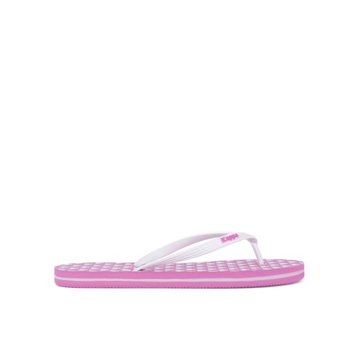 Japonki Kappa 351C23W Pink Fuchsia - White Kolorowy ze sklepu eobuwie.pl w kategorii Klapki damskie - zdjęcie 185507070