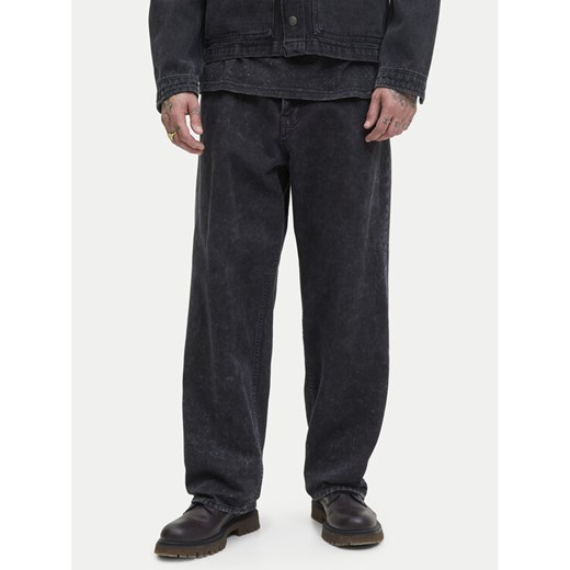 Jack&Jones Jeansy Alex Smith 12282731 Czarny Wide Leg ze sklepu MODIVO w kategorii Jeansy męskie - zdjęcie 185507510