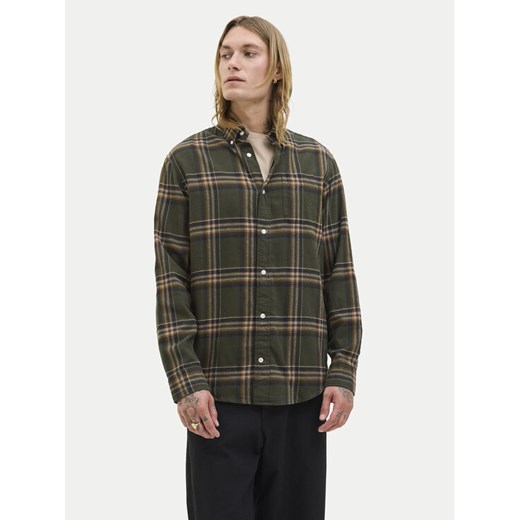 Jack&Jones Koszula Classic Flannel 12278406 Zielony Regular Fit ze sklepu MODIVO w kategorii Koszule męskie - zdjęcie 185507522