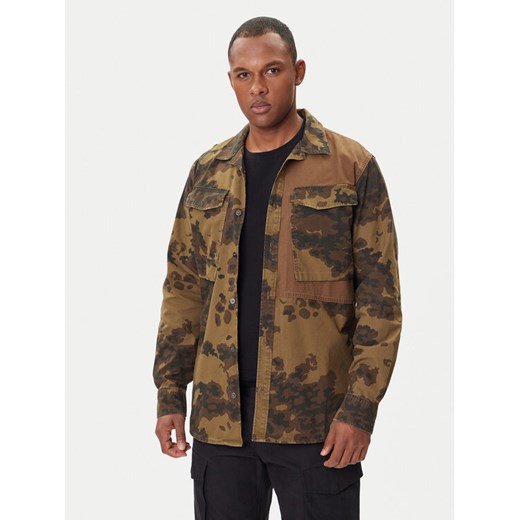 G-Star Raw Koszula Cargo Pkt D26900-D553 Zielony Regular Fit ze sklepu MODIVO w kategorii Koszule męskie - zdjęcie 185507523