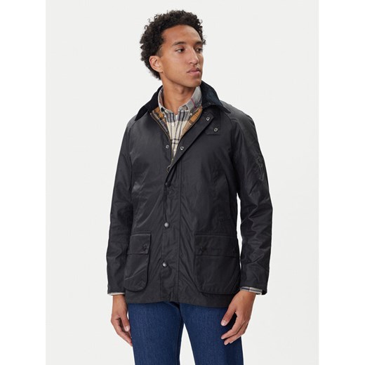 Barbour Kurtka przejściowa Ashby MWX0339NY92 Granatowy Regular Fit ze sklepu MODIVO w kategorii Kurtki męskie - zdjęcie 185507541