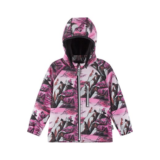 Reima Kurtka softshell Moomin Vantti 5100009E Kolorowy Regular Fit ze sklepu MODIVO w kategorii Kurtki dziewczęce - zdjęcie 185507573