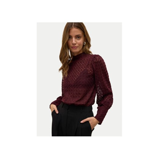 Vero Moda Bluzka Becca 10302894 Fioletowy Regular Fit Vero Moda L MODIVO