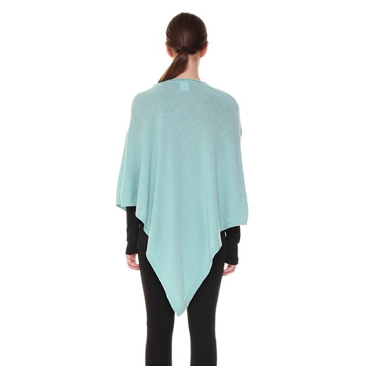 Cashmere95 Ponczo w kolorze miętowym Cashmere95 onesize Limango Polska promocyjna cena