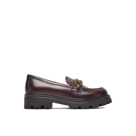 Loafersy Lasocki CEO-WI33-CSA538-SANDY-43 Bordowy ze sklepu eobuwie.pl w kategorii Lordsy damskie - zdjęcie 185509610