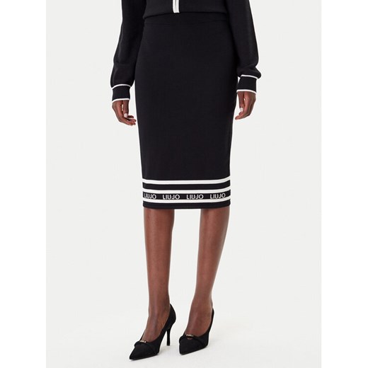 Liu Jo Sport Spódnica ołówkowa TF5217 MS63L Czarny Regular Fit ze sklepu MODIVO w kategorii Spódnice - zdjęcie 185510452