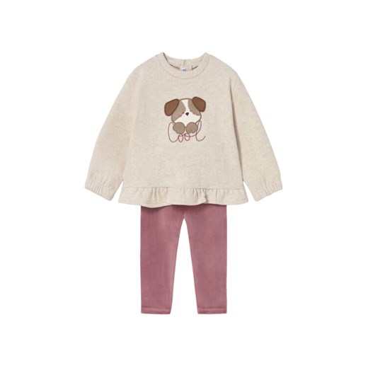 Mayoral Komplet bluza i legginsy 2738 Kolorowy Regular Fit ze sklepu MODIVO w kategorii Komplety niemowlęce - zdjęcie 185510542