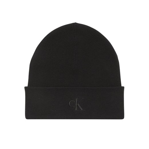 Calvin Klein Czapka LV04D8020G Czarny ze sklepu MODIVO w kategorii Czapki zimowe męskie - zdjęcie 185510552