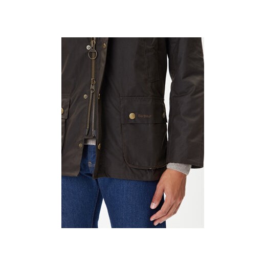 Barbour Kurtka przejściowa Ashby MWX0339OL71 Zielony Regular Fit Barbour L MODIVO
