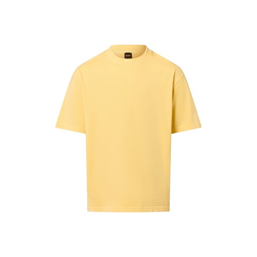 BOSS Orange Koszulka męska - Te_Dye Mężczyźni Bawełna kukurydziany jednolity ze sklepu vangraaf w kategorii T-shirty męskie - zdjęcie 185512451