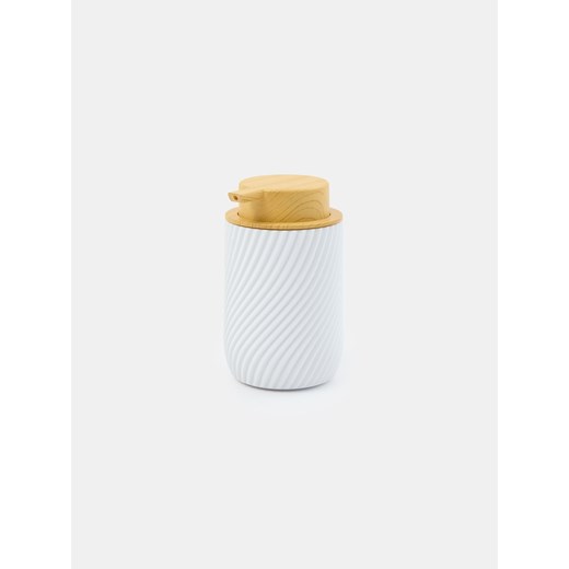 Sinsay - Strukturalny dozownik na mydło - biały Sinsay One Size Sinsay