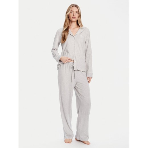 LAUREN RALPH LAUREN Piżama ILN92453 Szary Regular Fit ze sklepu MODIVO w kategorii Piżamy damskie - zdjęcie 185514164