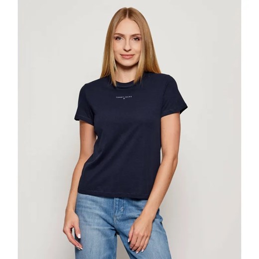 Tommy Jeans T-shirt | Regular Fit ze sklepu Gomez Fashion Store w kategorii Bluzki damskie - zdjęcie 185515080