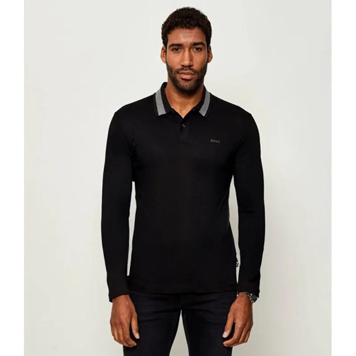 BOSS BLACK Polo H-Pleins 200 | Slim Fit | mercerised ze sklepu Gomez Fashion Store w kategorii T-shirty męskie - zdjęcie 185515101