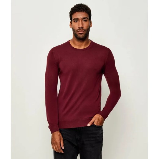 HUGO Wełniany sweter San Cedric | Regular Fit ze sklepu Gomez Fashion Store w kategorii Swetry męskie - zdjęcie 185515152