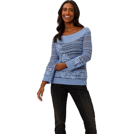 Heine Sweter w kolorze niebieskim ze sklepu Limango Polska w kategorii Swetry damskie - zdjęcie 185516094