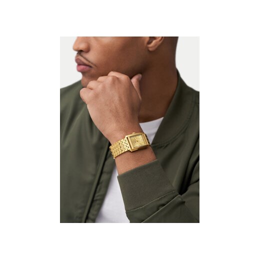 Zegarek Fossil Carraway FS6009 Złoty Fossil OS eobuwie.pl