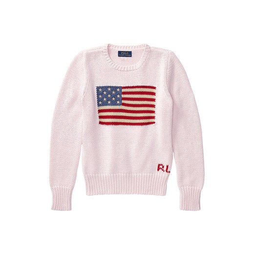 Polo Ralph Lauren Sweter 313668609003 Różowy Regular Fit ze sklepu MODIVO w kategorii Swetry chłopięce - zdjęcie 185517263