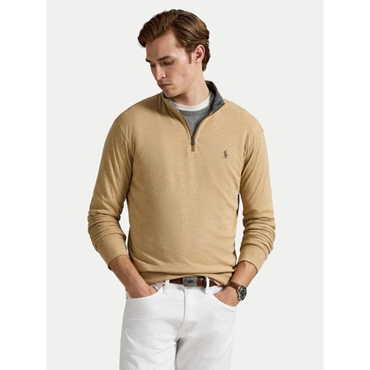 Polo Ralph Lauren Bluza 710812963063 Beżowy Regular Fit ze sklepu MODIVO w kategorii Bluzy męskie - zdjęcie 185517273