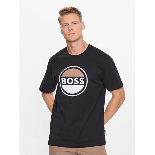 Boss T-Shirt 50496223 Czarny Regular Fit ze sklepu MODIVO w kategorii T-shirty męskie - zdjęcie 185517293