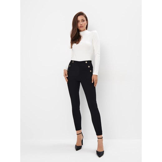 Mohito - Spodnie skinny - czarny ze sklepu Mohito w kategorii Spodnie damskie - zdjęcie 185517971