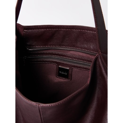 Mohito - Skórzana torebka - mahoń Mohito ONE SIZE Mohito