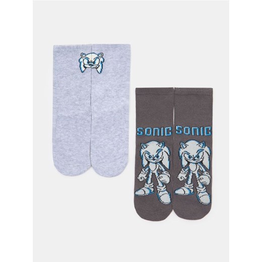 Sinsay - Skarpetki 2 pack Sonic the Hedgehog - wielobarwny ze sklepu Sinsay w kategorii Skarpetki dziecięce - zdjęcie 185518874