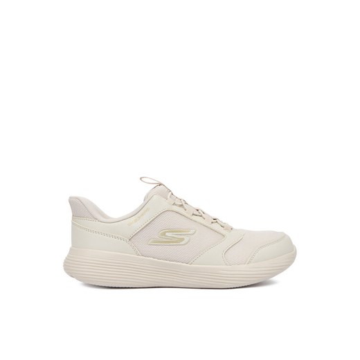Skechers Sneakersy GO RUN 400 V2 TETRA SPEED 303855L NAT Beżowy ze sklepu MODIVO w kategorii Buty sportowe dziecięce - zdjęcie 185519561