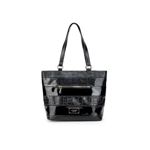 Monnari Torebka TORIMP0-24J-BAG4800-KM20D000-R00 Czarny ze sklepu MODIVO w kategorii Torby Shopper bag - zdjęcie 185519582