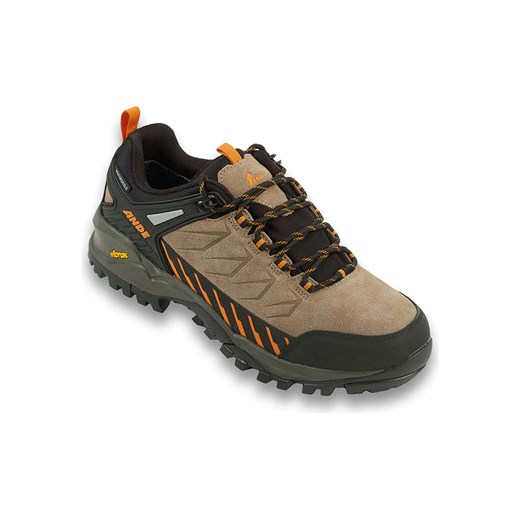 Ande Skórzane buty trekkingowe &quot;Sniper Low&quot; w kolorze jasnobrązowo-czarnym ze sklepu Limango Polska w kategorii Buty trekkingowe damskie - zdjęcie 185520980