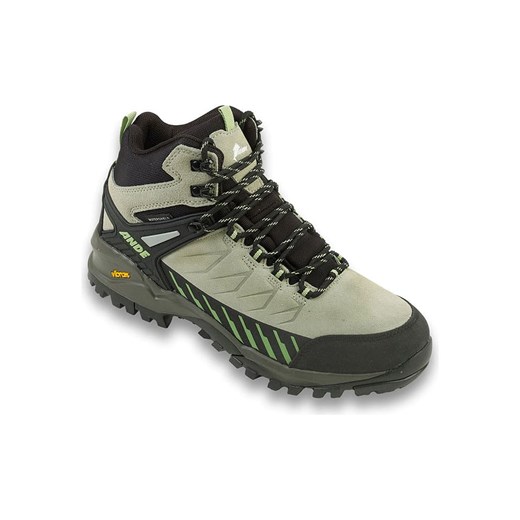 Ande Skórzane buty trekkingowe &quot;Sniper High&quot; w kolorze zielono-czarnym ze sklepu Limango Polska w kategorii Buty trekkingowe damskie - zdjęcie 185521004