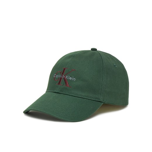 Czapka z daszkiem Calvin Klein LV04G5004G Zielony ze sklepu eobuwie.pl w kategorii Czapki z daszkiem męskie - zdjęcie 185521061