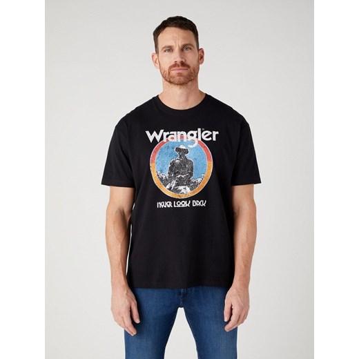 WRANGLER AMERICANA TEE MĘSKI T-SHIRT KOSZULKA LOGO NADRUK W7CBEE100 112329202 ze sklepu YouNeedit.pl w kategorii T-shirty męskie - zdjęcie 185523291