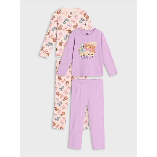 Sinsay - Piżamy dwuczęściowe 2 pack PAW Patrol - kremowy ze sklepu Sinsay w kategorii Piżamy dziecięce - zdjęcie 185524114