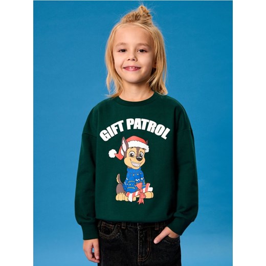 Sinsay - Bluza PAW Patrol - zielony ze sklepu Sinsay w kategorii Bluzy dziewczęce - zdjęcie 185524121