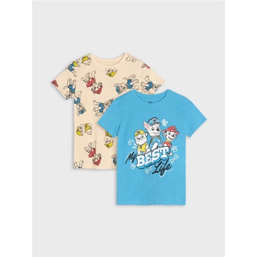 Sinsay - Koszulki 2 pack PAW Patrol - wielobarwny ze sklepu Sinsay w kategorii T-shirty chłopięce - zdjęcie 185524133