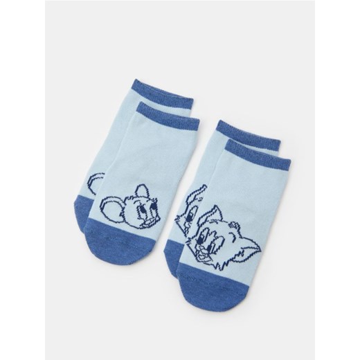 Sinsay - Skarpetki antypoślizgowe 2 pack Tom and Jerry - wielobarwny ze sklepu Sinsay w kategorii Skarpetki dziecięce - zdjęcie 185524134
