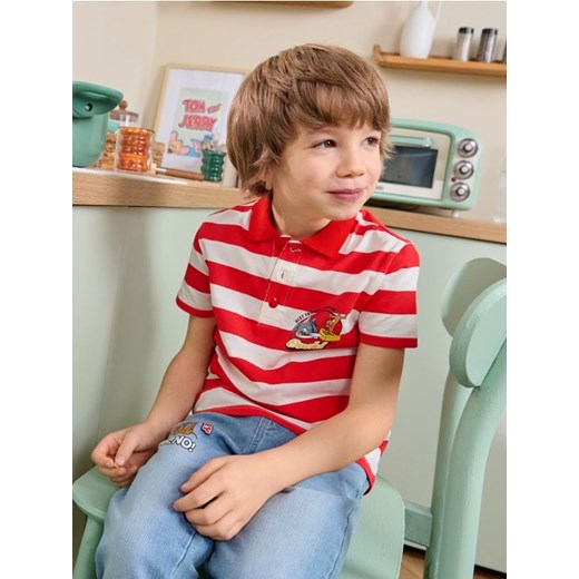 Sinsay - Koszulka polo Tom and Jerry - czerwony ze sklepu Sinsay w kategorii T-shirty chłopięce - zdjęcie 185524142