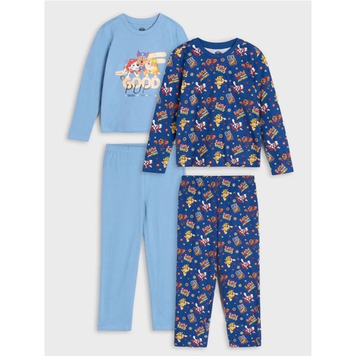 Sinsay - Bawełniana piżama 2 pack PAW Patrol - niebieski ze sklepu Sinsay w kategorii Piżamy dziecięce - zdjęcie 185524171